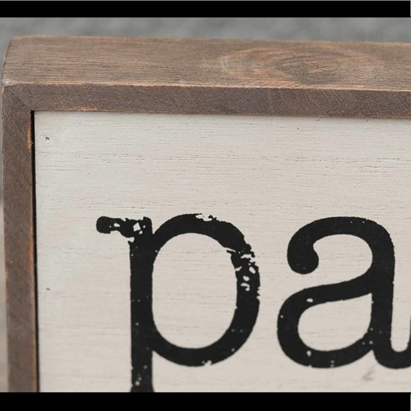 Farmhouse Rustic Wood Pantry Box Sign, Kitchen Decor - Picture 2 of 4